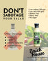 CREAMY GARLIC HERB Sugar Free Salad Dressing with Organic Stevia Leaves. A Light Ranch Dressing Alternative! Low Sodium, Paleo, Low Carb Keto Salad Dressing & Marinade by Brick House Vinaigrettes.