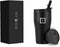 IRON °FLASK Rover Tumbler 2.0 - 16 Oz, 2 Lids (Straw/Flip), Vacuum Insulated Stainless Steel Bottle, Modern Double Walled, Simple Thermo Travel Mug, Hydro Water Metal Canteen - Midnight Black