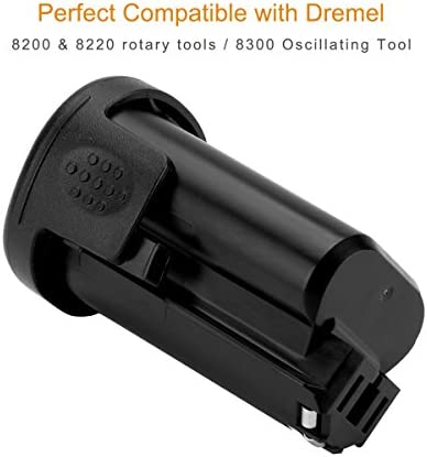 Shentec 3000mAh 12V Lithium-Ion Replacement Battery Compatible with Dremel B812-03, Works with Dremel 8200 8220 and 8300 Cordless Tools