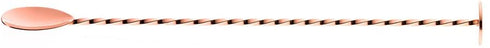 Barfly Muddle Bar Spoon, Muddler 11 13/16" (30 cm), Copper