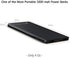 Attom Tech Triple USB Outputs Super Slim Power Bank Ultra Thin, 5000mAh Mini Portable Charger External Phone Battery Pack Small Dual USB Outlet, Emergency Phone Power Backup