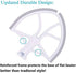 Flex Edge Beater for KitchenAid Bowl-Lift Stand Mixer Attachment 6 Quart - Coated Flat Beater Blade with Silicone Edges - Useful Mixer Accessory(Grey)