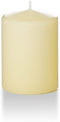 yummi 3" x 4" Ivory Round Pillar Candles - 3 per Pack