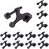 HOME MASTER HARDWARE 12 Pack Hinge Pin Door Stops Heavy Duty Adjustable Door Stopper Doorstop Matte Black