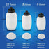 Fitletic Running Water Bottle Pair 6, 8, 12 Oz (V2) | Replacement Bottle | Hydration Bottle