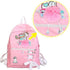 Hevout 8 pcs Unicorn Gifts for Girls Teen Necklace Bracelet Jewelry Hair Ties Backpack Slap Bracelet Stickers Keychain Coin Purse Accessories Stuff Party Favors Birthday Gifts Set for Women