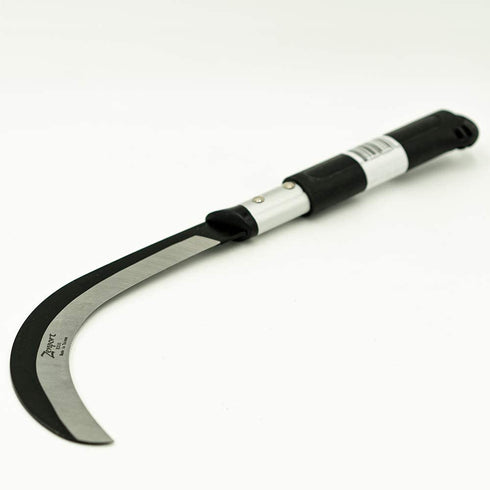 Zenport K310 Brush Clearing Sickle with Carbon Steel Blade and Aluminum Handle, 9", 9", Black