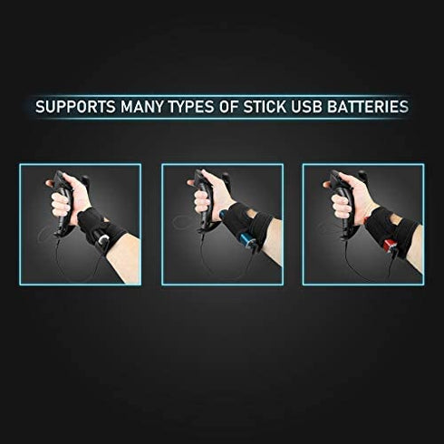 DeadEyeVR Valve Index Wrist Mounted Battery Kit - Accessory That Charges Your Controllers While Playing