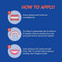Secure Comfort Strips Waterproof Denture Adhesive - Zinc Free - Extra Firm Hold For Lower Dentures - 15 Strips