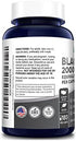 Black Maca Root 20,000 mg 180 Veggie Capsules (Vegan, Non-GMO, Gluten-Free) Max Strength,40:1 Extract