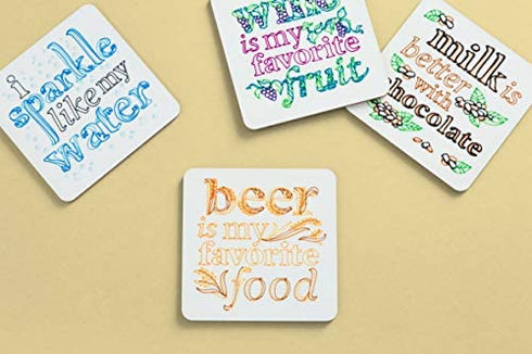 Cricut Infusible Ink Transfer Sheets -4 Sheets 12" x 12" - Watercolors Print Pattern - For Cricut EasyPress, Maker, Explore Air 2