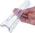 Westcott 12-Inch Data Processing Magnifying Ruler, Clear