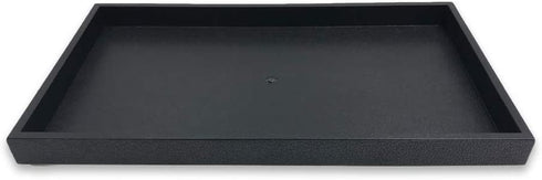 144 Foam Insert Ring Display Tray (Black Tray, White Foam) - 1 Pack (14 ¾? x 8 ¼? x 1?) Merchandising/ Jewelry Display/ Organizer/ Multi Purpose Tray