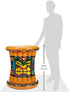 Beistle 50257 Inflatable Tiki Cooler, 22 by 25-Inch, Pkg of 1, Multicolored