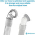 2 Packs Replacement Tube for Swift Fx, Avoid Leakage and No Noise, Only Short Tube for Swift Fx, Medihealer Supplies