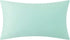 KINGROSE 3D Handmade Flower Decorative Throw Pillow Cover Soft Artistic Cushion Cover Solid Pillow Case Sham for Sofa Couch Chair Home Decor 12 x 20 Inches Solid Suede Mint Green