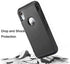 Stroson for iPhone XR Case with Built in Screen Protector, 3 in 1 Full Body Drop Protection Heavy Duty Shockproof Rugged Bumper for Women Man Protective Cover Phone Case for iPhone XR 6.1” (Black)