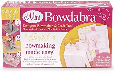 Darice Designer Bowdabra Bow Maker, Mini
