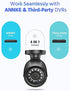 ANNKE 1080p Security Camera 4-in-1 CCTV Bullet Wired Camera, AHD/TVI/CVI/CVBS, IP66 Weatherproof Analog Surveillance Video Add–On Camera for Indoor and Outdoor Use, 100 ft Clear Night Vision - E200
