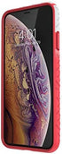 Speck Products CandyShell Fit iPhone Xs Max Case, Dolphin Grey Ombre Mercury Red/Mercury Red