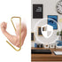 100lbs Picture Hangers, Hommie Picture Hanging Hooks Heavy Duty Picture Hangers Frame Hooks Picture Hanging Kit for Drywall Wooden Wall Hanging Hardware for Pictures,Canvas,Mirror (20Pcs)