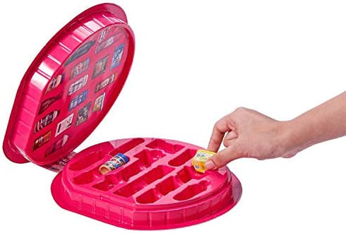 5 Surprise Mini Brands Collectors Case Series 1 by Zuru (Includes 2 Mini Toys) Red