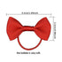 30 PCS Baby Tiny Hair Bows with Elastic Loop Ponytail Ties Pony Tail Holder Accessories for Infants Toddlers Girls Kids