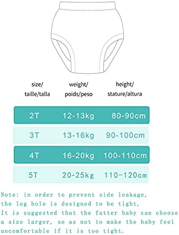 Plastic Training Pants for Toddlers, Potty Training Underwear for Boys, Waterproof Rubber Pants Swim Diaper Cover, Toddler Boy Training Underwear 5T