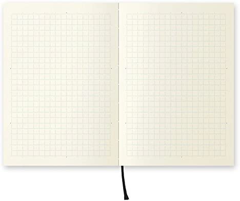 Midori 15001006 Notebook, MD Notebook, Paperbacks, Grid Ruled