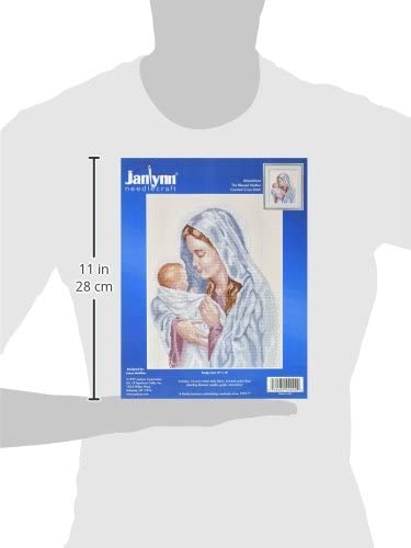 Janlynn Counted Cross Stitch Kit, The Blessed Mother