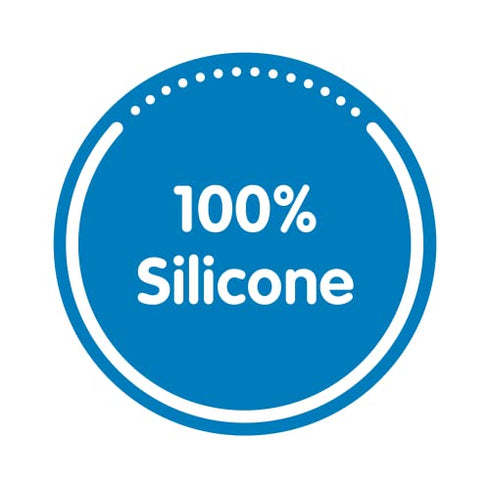 Dr. Brown’s Natural Flow® Level 3 Wide-Neck Baby Bottle Silicone Nipple, Medium-Fast Flow, 6m+. 100% Silicone Bottle Nipple, 2 Pack