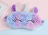 Unicorn Gifts for Girls Unicorn Drawstring Backpack, Sleep Mask, Unicorn Necklace Bracelet, Hair Ties