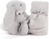Jellycat Bashful Grey Bunny Baby Stuffed Animal Security Blanket