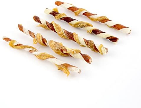 Good'N'Fun Triple Flavored Rawhide Twists For Dogs, 35 Count