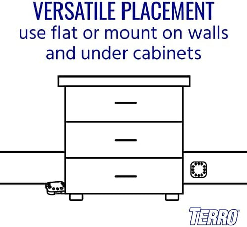 TERRO T500 Indoor Multi-Surface Roach Killing Bait Cockroach Killer - 6 Bait Stations