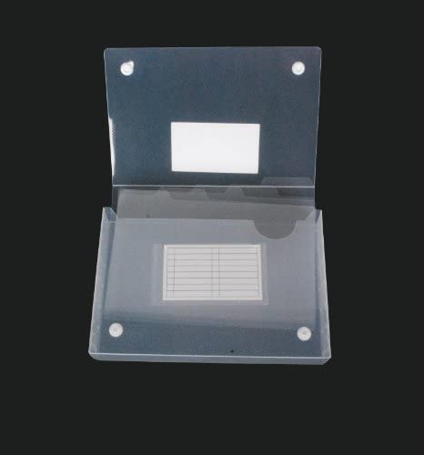 Filexec Products 4 x 6 Inches Index Card Case, Clear, Pack of 2 (50305-20223)