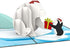 Liif Polar Bear Penguin 3D Greeting Pop Up Christmas Card, Merry Christmas Cards For Kids, Holiday Card, Xmas Card, Gift, Christmas Thank You Cards, Funny, Unique, Animal, Ocean