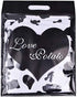 Love Potato Cute Women Girls Cooking Kitchen Apron with Pockets Black White Cow Print Bib Apron Gift, White