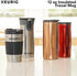 Keurig Travel Mug Fits K-Cup Pod Coffee Maker, 1 Count (Pack of 1), Stainless Steel