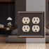 Amerelle 149DDDB Chelsea Wallplate, 2 Duplex, Aged Bronze