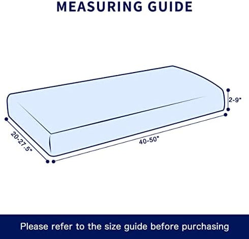 subrtex Couch Slipcover RV Seater Slip Covers Loveseat Stretch Durable Sofa Spandex Elastic Furniture Protector for Settee Seat for Replacement in Livingroom, Medium, Chocolate