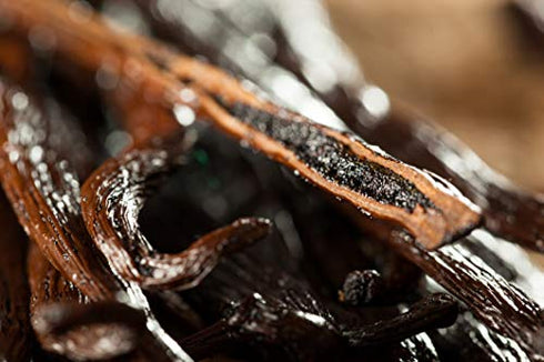 Strongus 2 Madagascar Vanilla Beans - Grade A Vanilla Pods - Rich, Creamy Flavor & Aroma - Ingredients for Baking, Homemade Extract, Paste, Brewing, Coffee, Cooking - 6-7", 2 Bean
