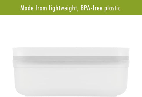 ZWILLING Fresh & Save Vacuum Sealer Airtight Food Storage Container with Lid, Food Storage Container, Meal Prep Container, Small