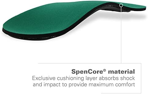 Spenco Rx Orthotic Arch Support 3/4 Length Shoe Insoles, Men's 14-15.5