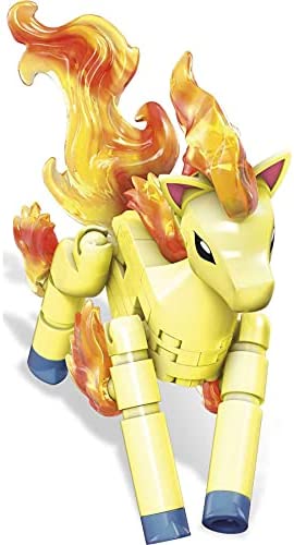 Mega Construx Pokemon Power Pack Ponyta Construction Set with Character Figures, Building Toys for Kids (70 Pieces)