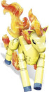 Mega Construx Pokemon Power Pack Ponyta Construction Set with Character Figures, Building Toys for Kids (70 Pieces)