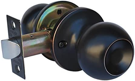 Constructor CON2839 Passage Chrono's Door Lever Knob Handle Set, Oil Rubbed Bronze Finish