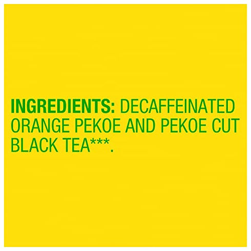 Lipton Tea Bags, Decaf Black Tea, Holiday Gift, 75 ct (2pk)