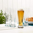 Circleware Ale House Pilsner Beer Glasses Set of 4 Home & Kitchen Drinking Highball Glassware for Water, Wine, Juice, Bar Liquor Decor Beverage, 19 oz,