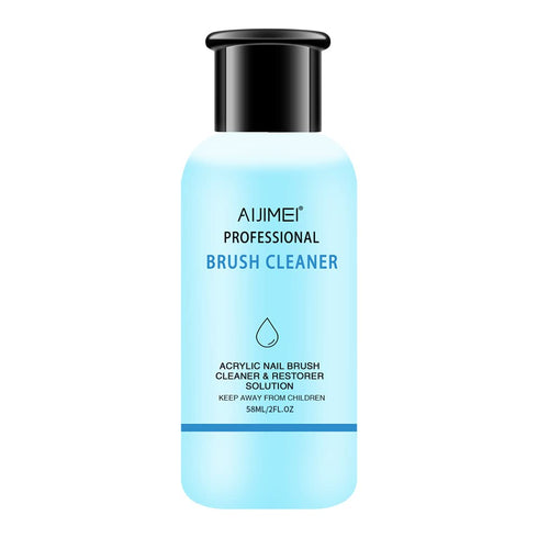 Acrylic Nail Brush Cleaner Acrylic Brush Cleaner Liquid Acrylic Paint Brush Cleaner Nails Artist Acrylic (2oz)